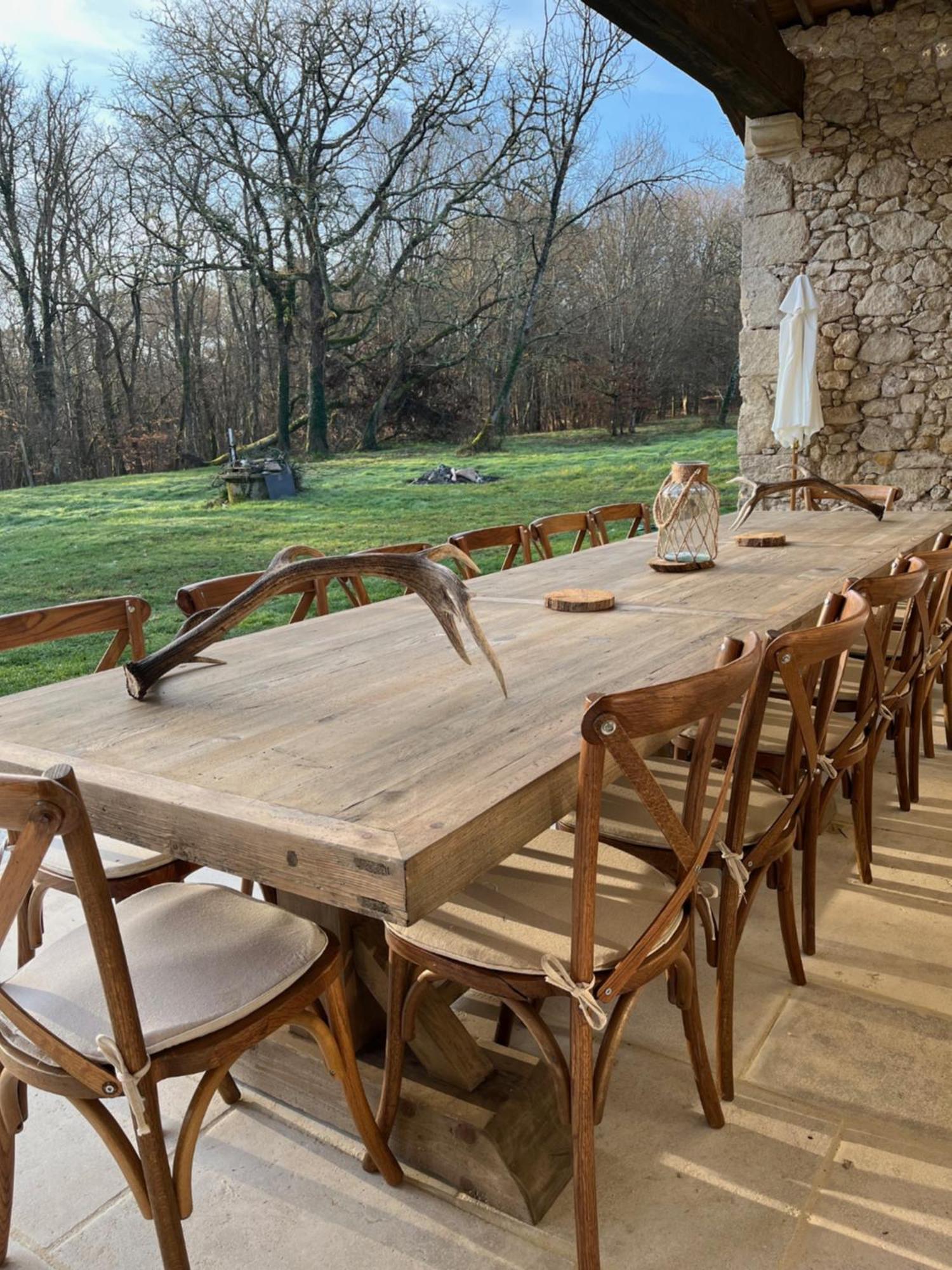 Villa La Cheneraie De Tomelou - Belle Propriete Avec Piscine Chauffee Et Gardien Grignols  Exterior foto